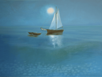 õlimaal lõuendil Vilja Prometilt